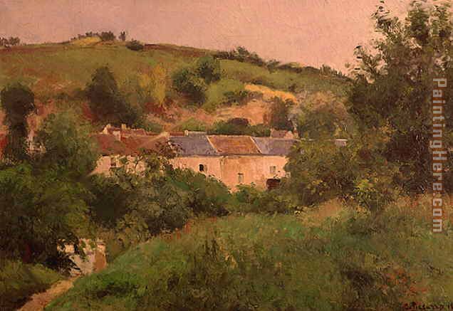 Camille Pissarro Village Path
